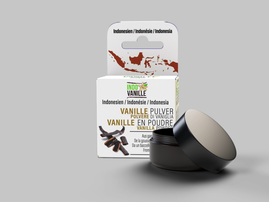 Premium Vanillepulver „IndoVanille“ Indonesische Vanille
