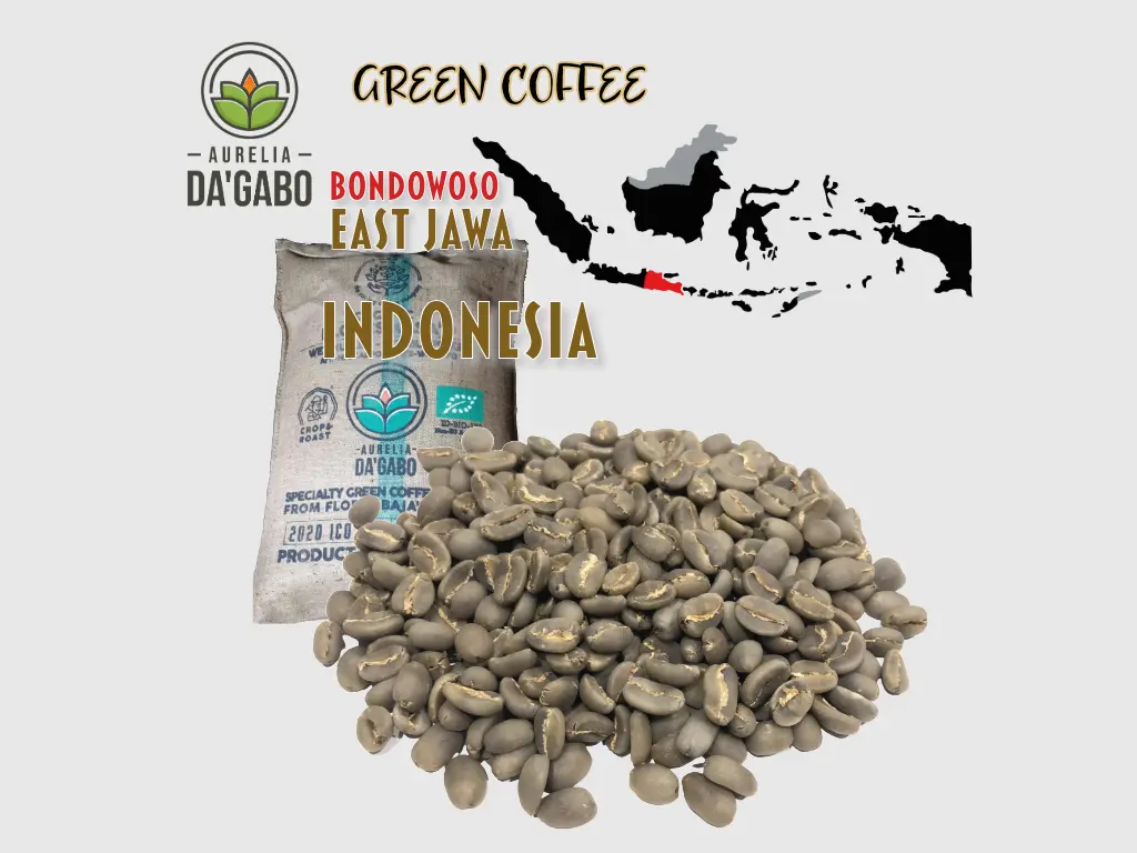 Green Coffee EAST-JAWA "GUSTI" Da'Gabo, Specialty Arabica, Indonesia, Washed, 70kg